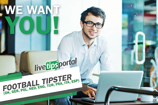 We are hiring football tipster