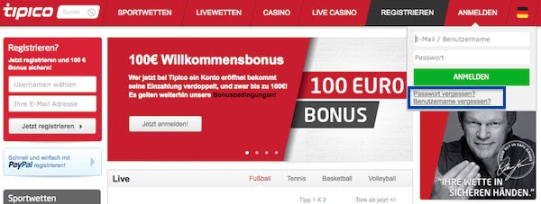 Tipico Anmeldung Funktioniert Nicht Tipico Anmeldung Funktioniert Nicht