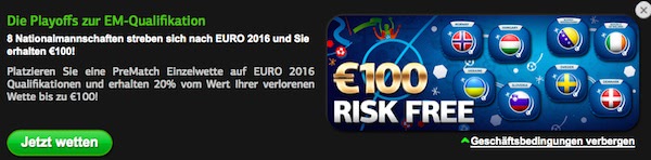 lsbet 100 euro risk free bet euro 2016 screenshot