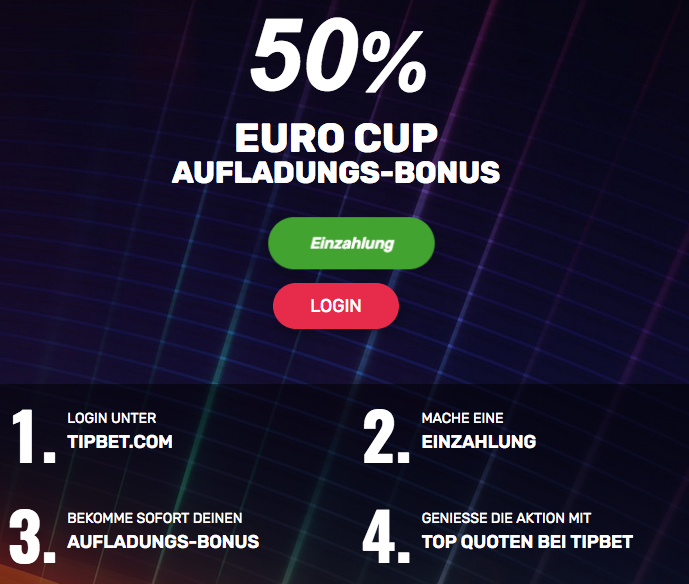 tipbet reload bonus europa league