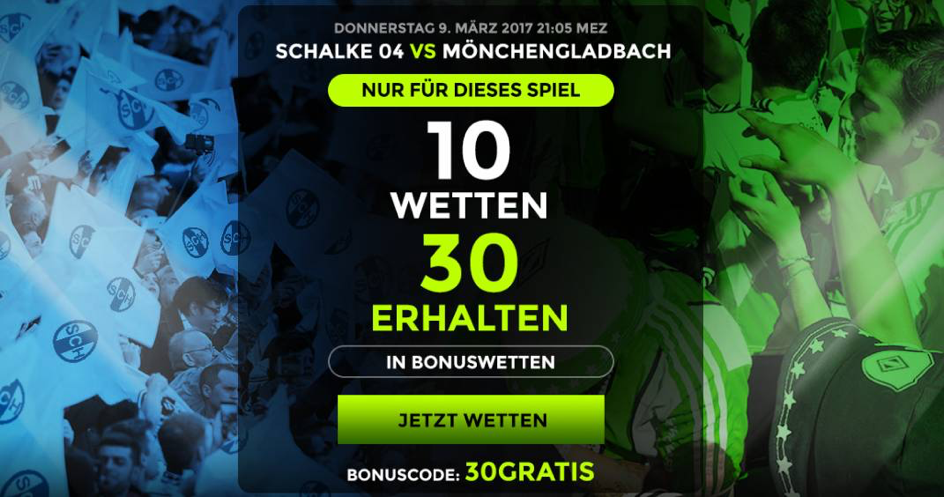 netbet 30 euro bonus für schalke gladbach europa league