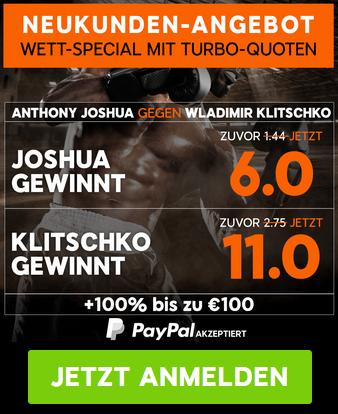 888sport turboquoten boxkampf joshua klitschko