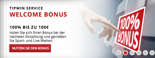 Tipwin Sportwetten Bonus