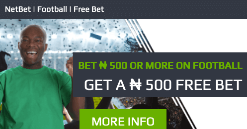 Netbet 500 NG freebet