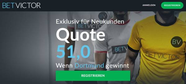 Betvictor Wette Dortmund Sieg Bundesliga