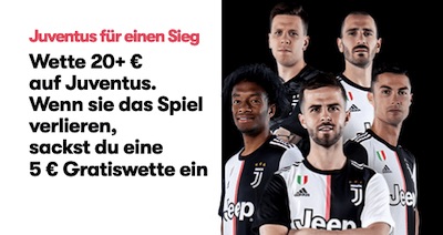 Juventus Wette verloren Gratiswette 10Bet