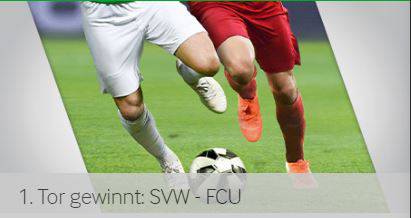 Betway Torerfolg gewinnt Bremen Union