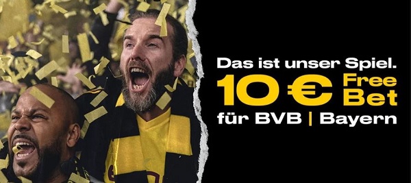 Bwin Wette Dortmund gegen Bayern Gratiswette