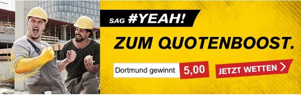 interwetten quotenboost bundesliga dortmund bayern