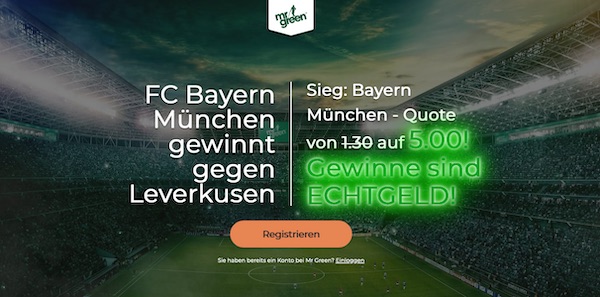 Mr Green Leverkusen Bayern Finale