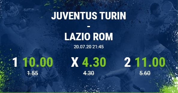 bet at home serie a quotenboost juve lazio