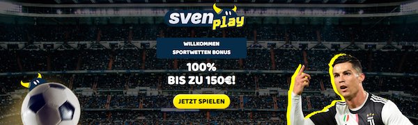 150 Euro Svenplay Bonus für Neukunden