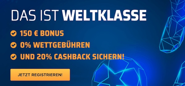 Bet3000 Willkommensbonus