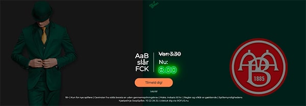 AaB - FCK odds boost