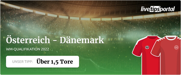 Wett-Tipp zum WM-Quali-Spiel Österreich gegen Dänemark