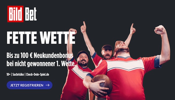 BildBet Cashback Wette als Neukundenbonus