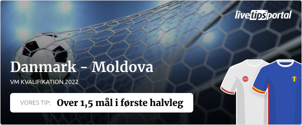 Danmark Moldova VM kvalifikation tip