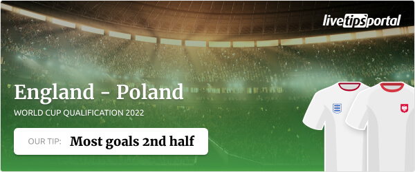 World cup qualifier England vs Poland betting tip