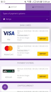 Helabet Kenya payment methods