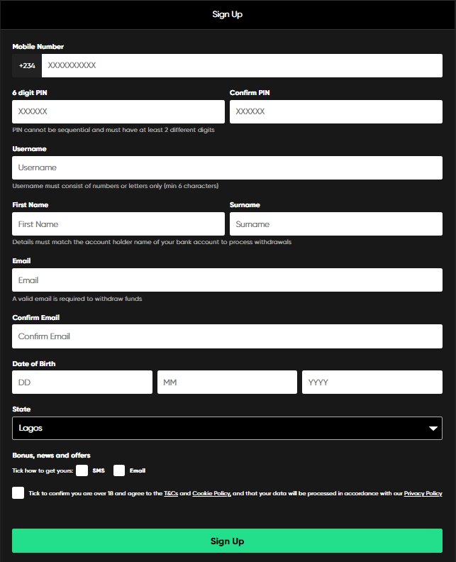 código de bônus h2bet