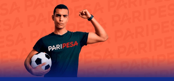 Paripesa soccer betting banner