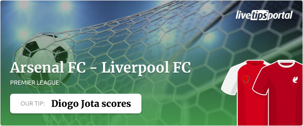 Premier League betting tip at Arsenal vs Liverpool