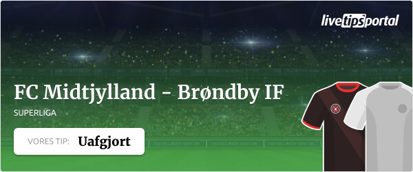 FC Midtjylland og Brøndby IF odds tip