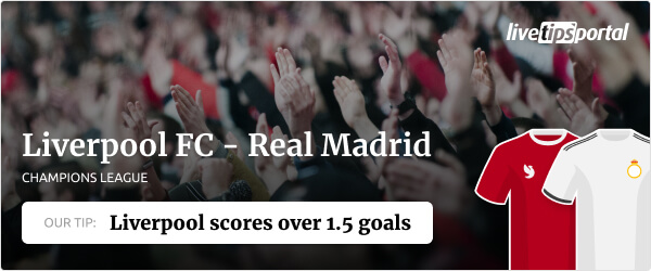 Liverpool - Real Madrid betting tip