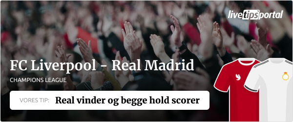 Champions League odds tip Liverpool vs. Real Madrid