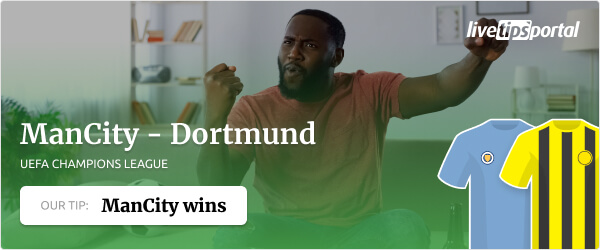 Manchester City vs Dortmund betting tip