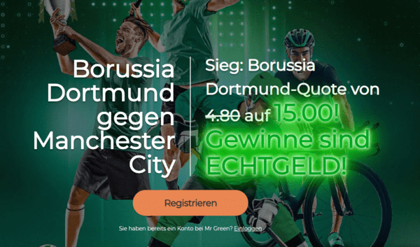 Mr Green BVB City Boost