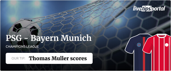 Champions betting tip for PSG vs Bayern