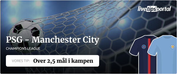 PSG - ManCity Champions League odds tip