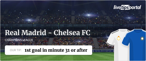 Champions League semifinal betting tip Real vs Chelsea