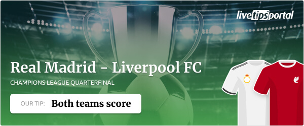 Real Madrid vs Liverpool betting tip