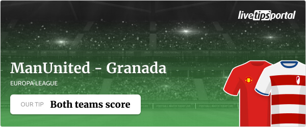 Betting tip Manchester United - Granada CF