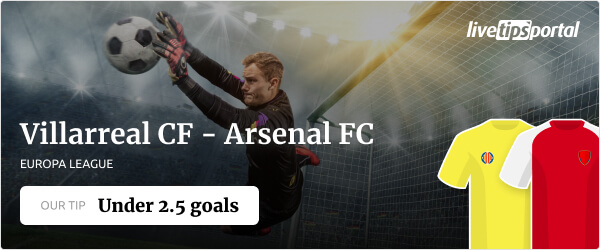 Villarreal vs Arsenal Europa League betting tip