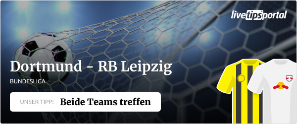 Bundesliga Wett-Tipp auf BVB gegen RB Leipzig