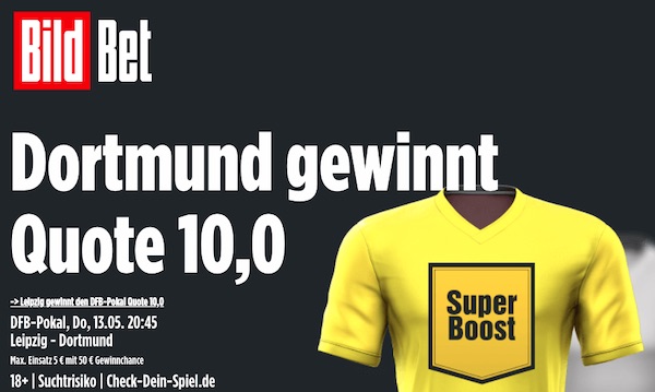 Quote 10.0 auf Dortmund gegen Leipzig!