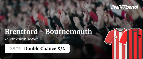 Brentford vs Bournemouth Championship Playoff tip