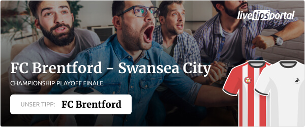 Championship Playoff Final-Tipp auf Brentford vs. Swansea