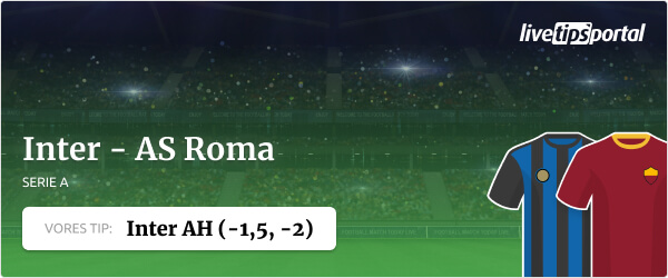 Inter - AS Roma Handicap odds tip