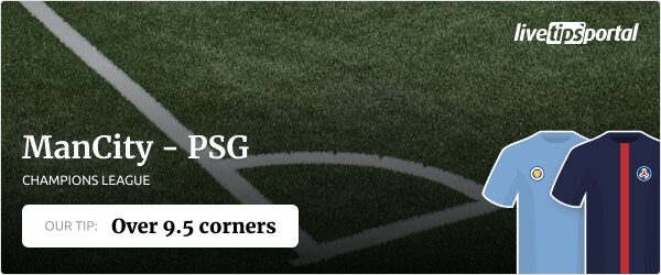 Manchester City vs PSG Champions League semifinal betting tip