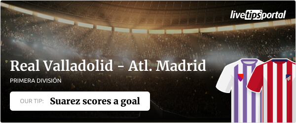 Real Valladolid vs Atletico Madrid betting tip