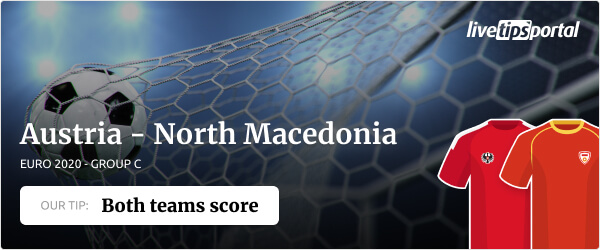 Austria vs North Macedonia EURO 2020 betting tip