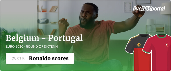 Belgium vs Portugal EURO 2020 betting tip