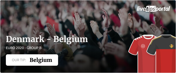 Denmark vs Belgium EURO 2020 betting tip