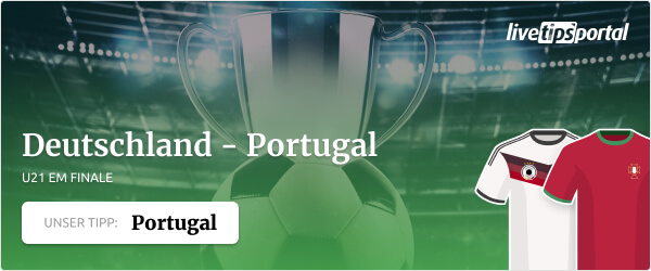 U21 EM Finale Tipp auf Deutschland gegen Portugal