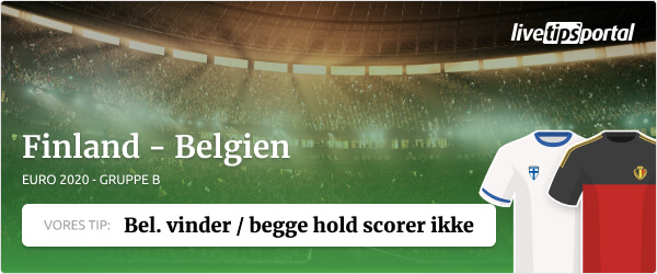 Finland vs. Belgien EURO 2020 odds tip