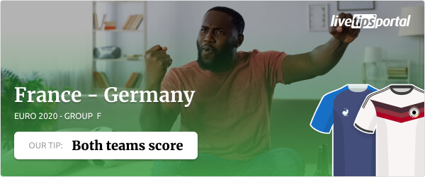 France vs Germany EURO 2020 tip